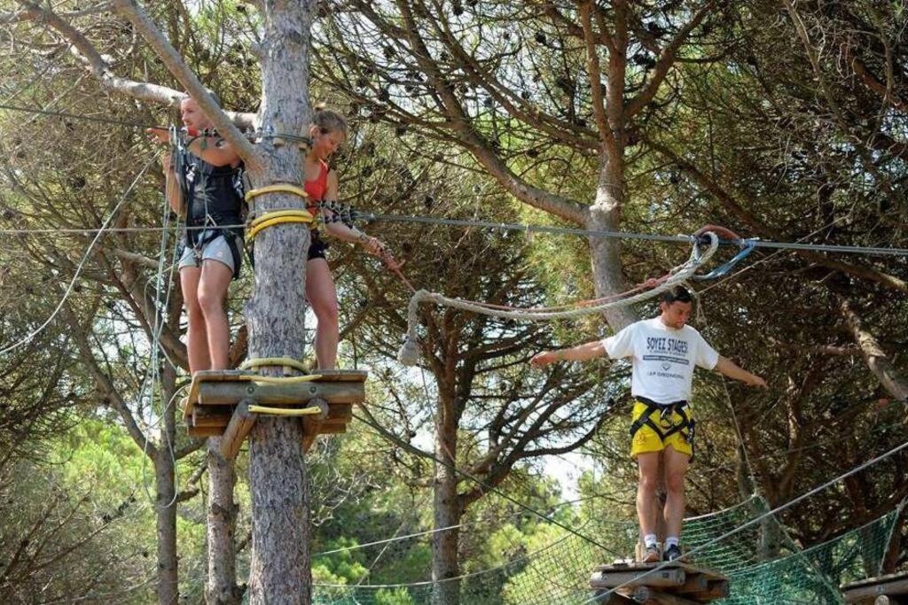 A 500 M De La Plage, Tout Confort Avec Wifi Le Barcarès Exteriör bild
